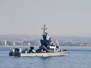Israeli navy vessels use water desalinated on board